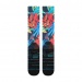 Bomin Navy Poly Blend Snow Socks