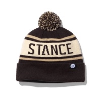 Stance - OG Pom Beanie Black White