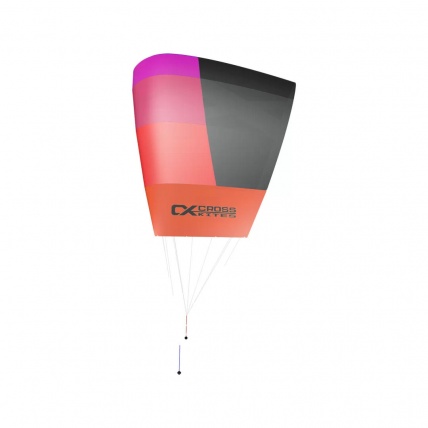 Cross Kites Rio Single Skin 2 Line Power Kite Side