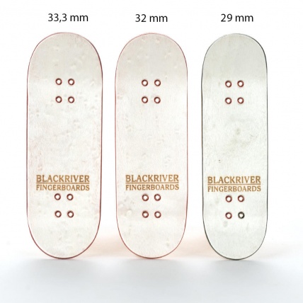 Blackriver Fingerboard Deck BR Mini Logo X-Wide Low 33.3mm