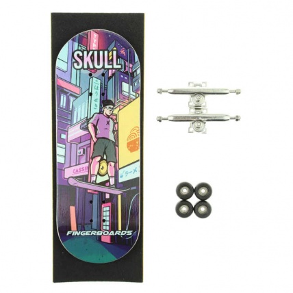 Skull Back to the 80s 34mm Complete Fingerboard