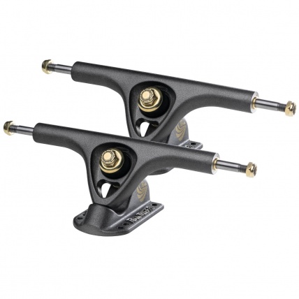 Paris V3 180mm Longboard Truck Pair Reflector Black