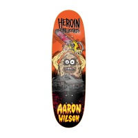 Heroin Skateboards - Heroin Deck Aaron Wilson Teggxas Chainsaw Egg 9.125in Skateboard Deck