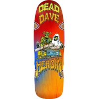 Heroin Skateboards - Heroin Deck Dead Dave Ghost Train 10.1in Skateboard Deck