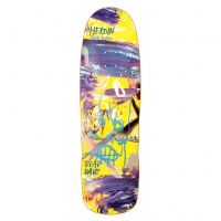 Heroin Skateboards - Heroin Deck Dead Dave Painted Shaped 10.1