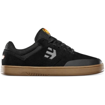 Marana x Santa Cruz Black & Gum Skate Shoes