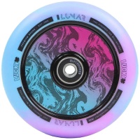 Lucky Scooters - Lunar 110mm Rush Pink Blue Swirl Scooter Wheel