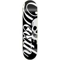 Death - Script Black White Skateboard Deck