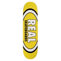 Real - Classic Oval Yellow 8.06 Skateboard Deck