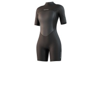 Mystic - Brand 3/2mm Womens Shorty Wetsuit Black 2025