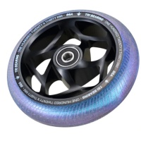 Blunt - 120mm x 30mm Tri Bearing Scoot Wheel Black Galaxy