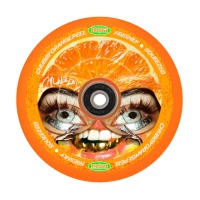 Chubby Scooter Co - Orange Peel 110mm Hollow Core Scooter Wheel