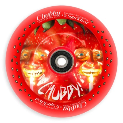 Strawberry Farm 110mm Hollow Core Scooter Wheel
