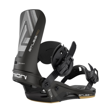 Union Atlas Pro Metallic Black Snowboard Binding