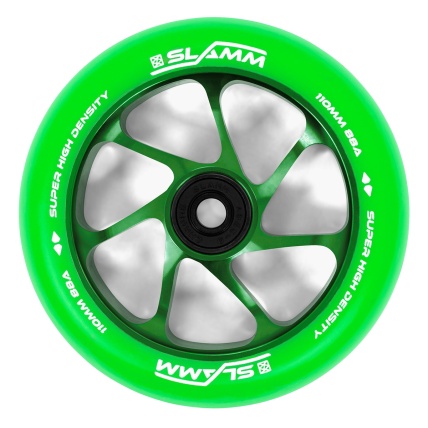 Slamm Scooters Team Alloy Wheel 110mm Green Green