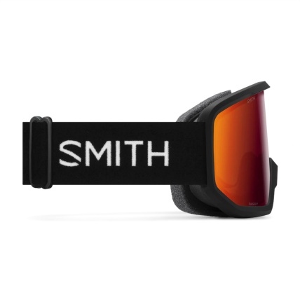 Smith Transfer Black Red SolX Snow Goggles
