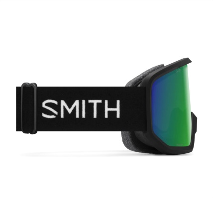 Smith Transfer Black Green SolX Snow Goggles
