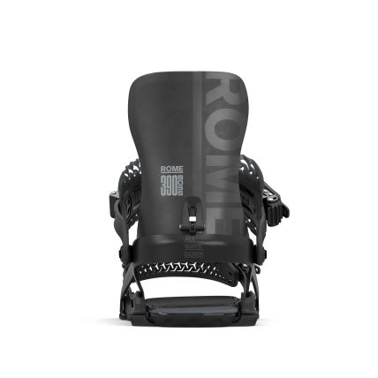 Rome 390 Boss FW Black Snowboard Bindings