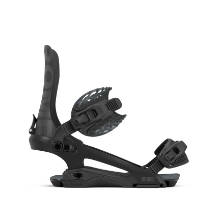 Rome 390 Boss FW Black Snowboard Bindings