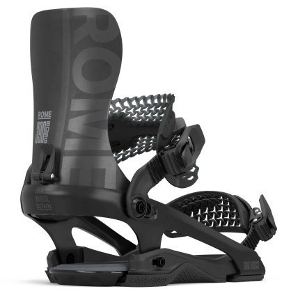 Rome 390 Boss FW Black Snowboard Bindings