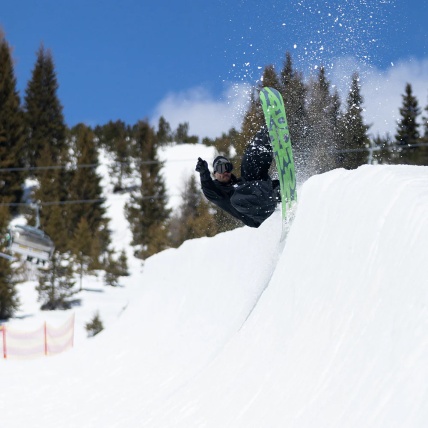 Rome Trace HW Black Snowboard Bindings