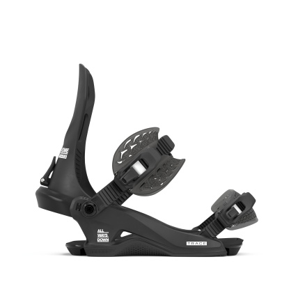 Rome Trace HW Black Snowboard Bindings