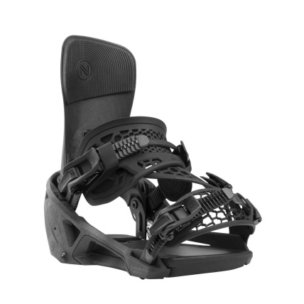 Nidecker Carbon Supermatic Unisex Step In Snowboard Bindings