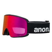 Anon - M6 Black Perceive Sunny Red +Spare +MFI Snow Goggles