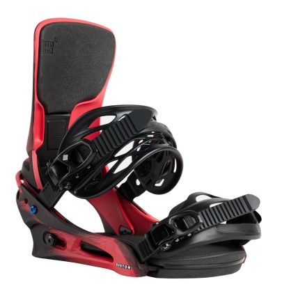 Burton Cartel X Re:Flex Red Black Mens Snowboard Binding