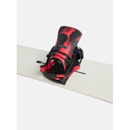 Burton Cartel X Re:Flex Red Black Mens Snowboard Binding