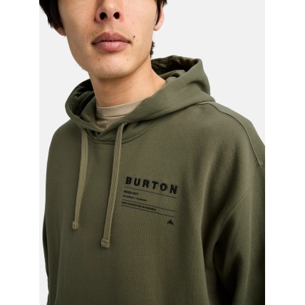 Burton Moretown Pullover Hoodie Forest Moss