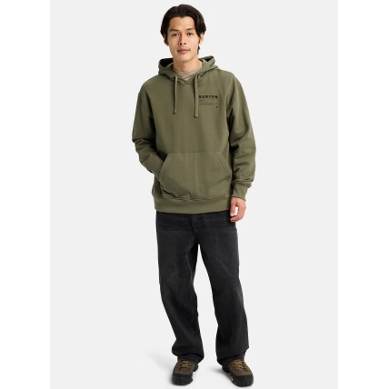 Burton Moretown Pullover Hoodie Forest Moss