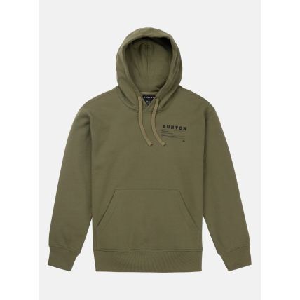 Burton Moretown Pullover Hoodie Forest Moss