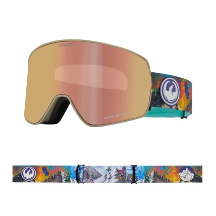 Dragon NFX2 Kimmy Fasani Sig 25 LL Rose Gold Ion Snow Goggles