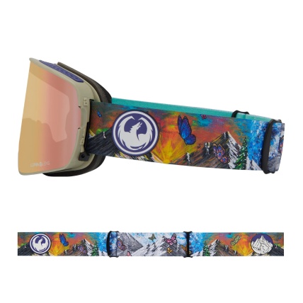 Dragon NFX2 Kimmy Fasani Sig 25 LL Rose Gold Ion Snow Goggles