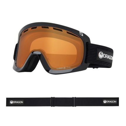 Dragon D1 OTG Icon Purple LumaLens Purple Ion + Spare Snow Goggles