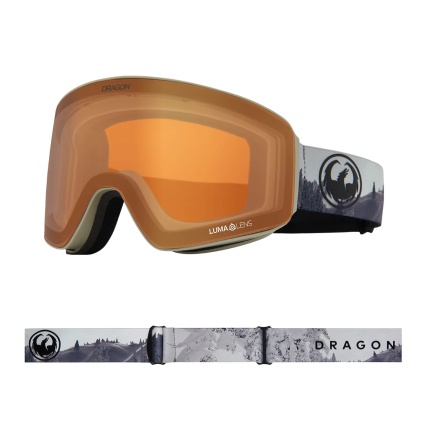 Dragon PXV Koda Lumalens Midnight + Spare Snow Goggles