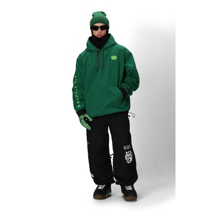 686 Waterproof Mens Emerald Green Team Hoody Jacket
