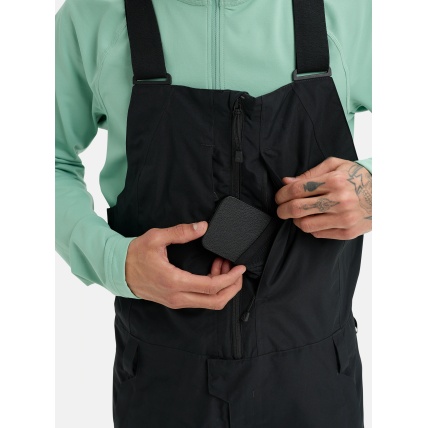 Burton Reserve 2L Mens Relaxed Bib Pants True Black