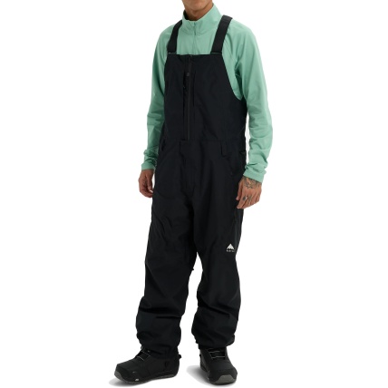 Burton Reserve 2L Mens Relaxed Bib Pants True Black