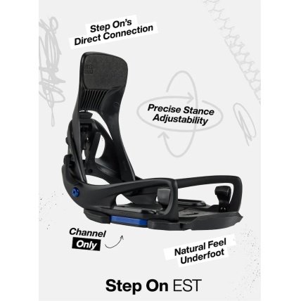 Burton Step On Cartel X EST Black Snowboard Bindings