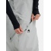 Burton Reserve 2L Womens Relaxed Pants Gray Cloud