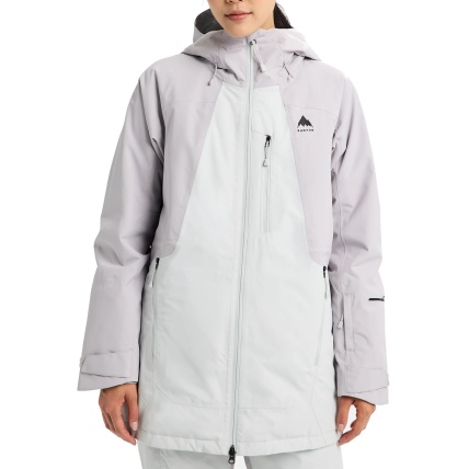 Burton Reserve 2L Womens Ins Jacket Washed Lavender Gray Cloud