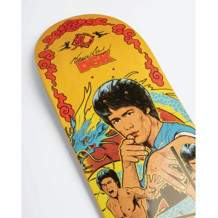DGK x Bruce Lee Fury Yellow 8.1 Skateboard Deck