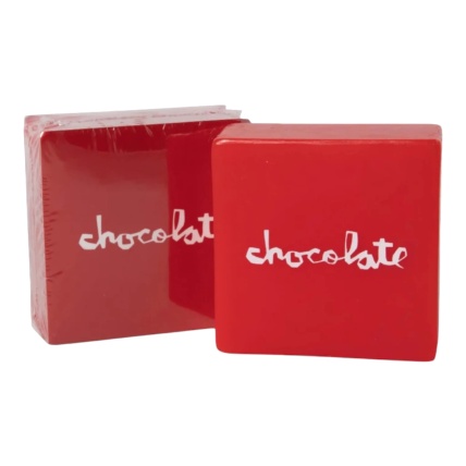 Chocolate Ledge Skate Wax Block Red