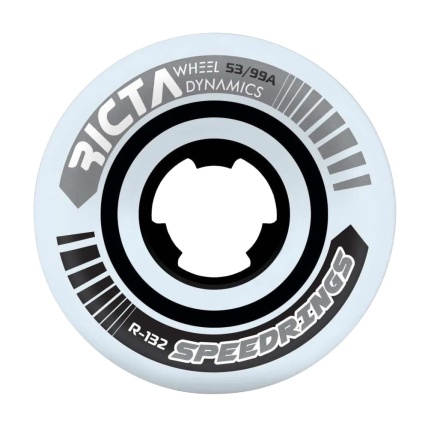 Ricta Wheels Speedrings Wide 99a White 53mm