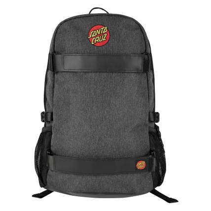 Santa Cruz Backpack Classic Dot Embroidered Black