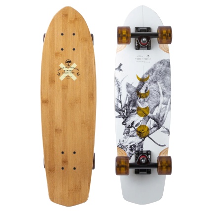 Arbor Bamboo Pocket Rocket 27in Cruiser Skateboard