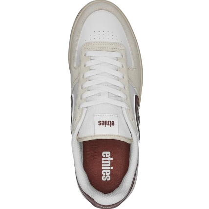 Etnies Emerson Tan White Skate Shoes