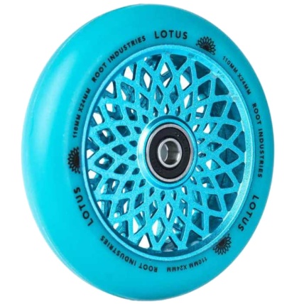 Root Industries Lotus 110mm Blue Blue Scooter Wheel
